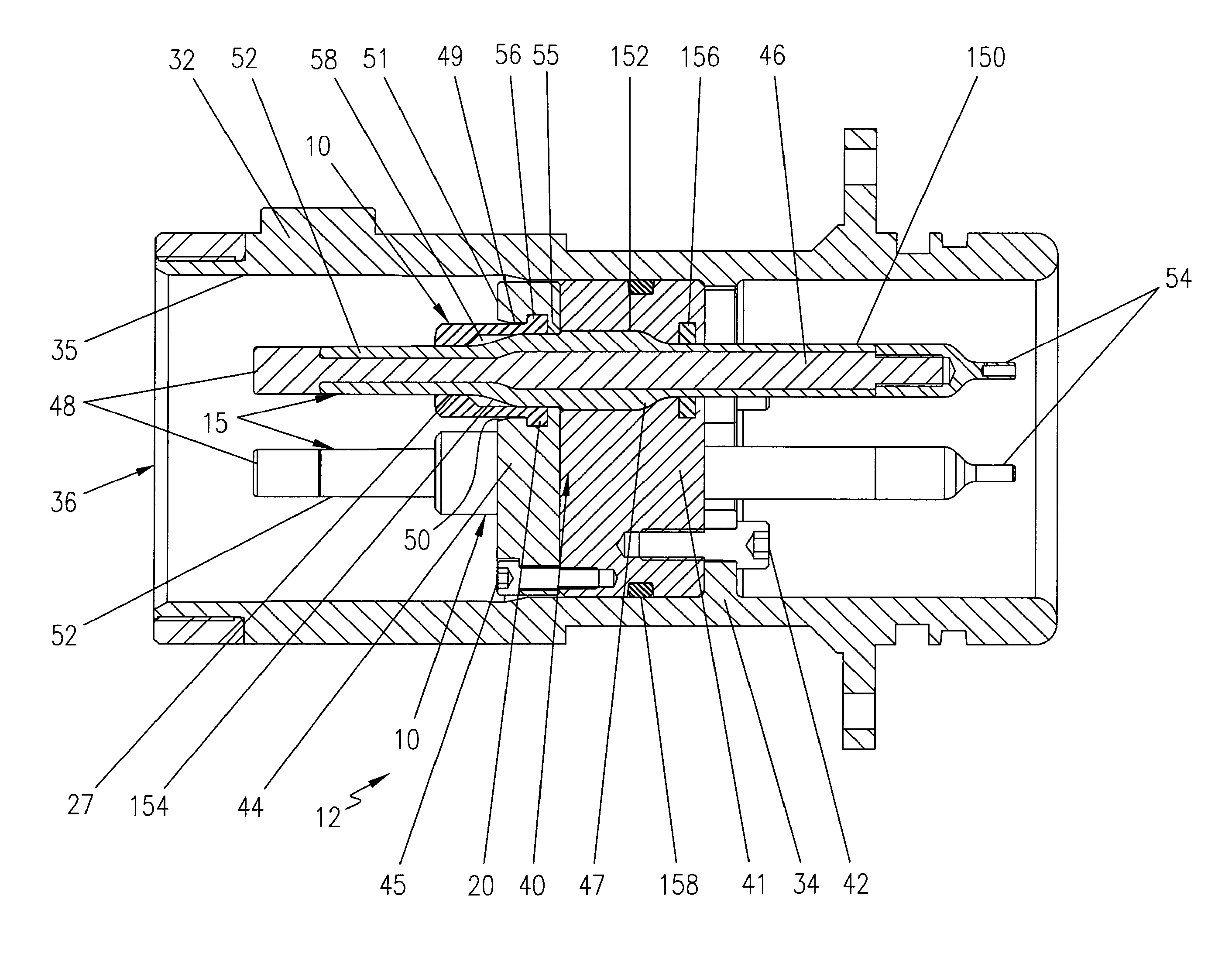 Submersible connector with secondary sealing device