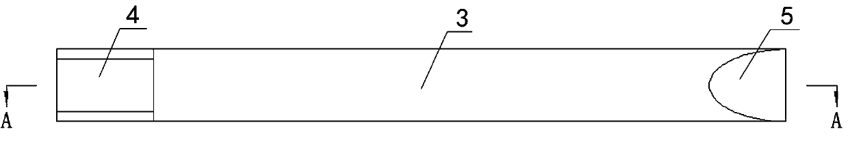 Clamping tool of thin-walled cylinder-shaped part with horn mouth and processing method