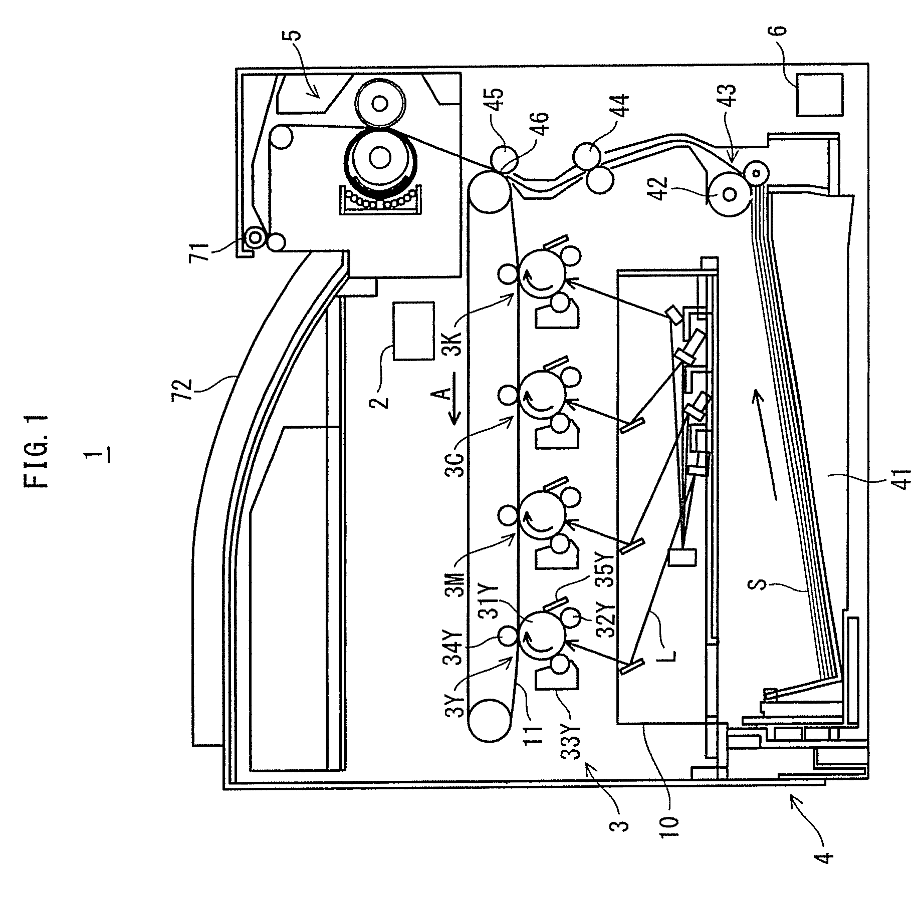 Fixing device and image formation apparatus