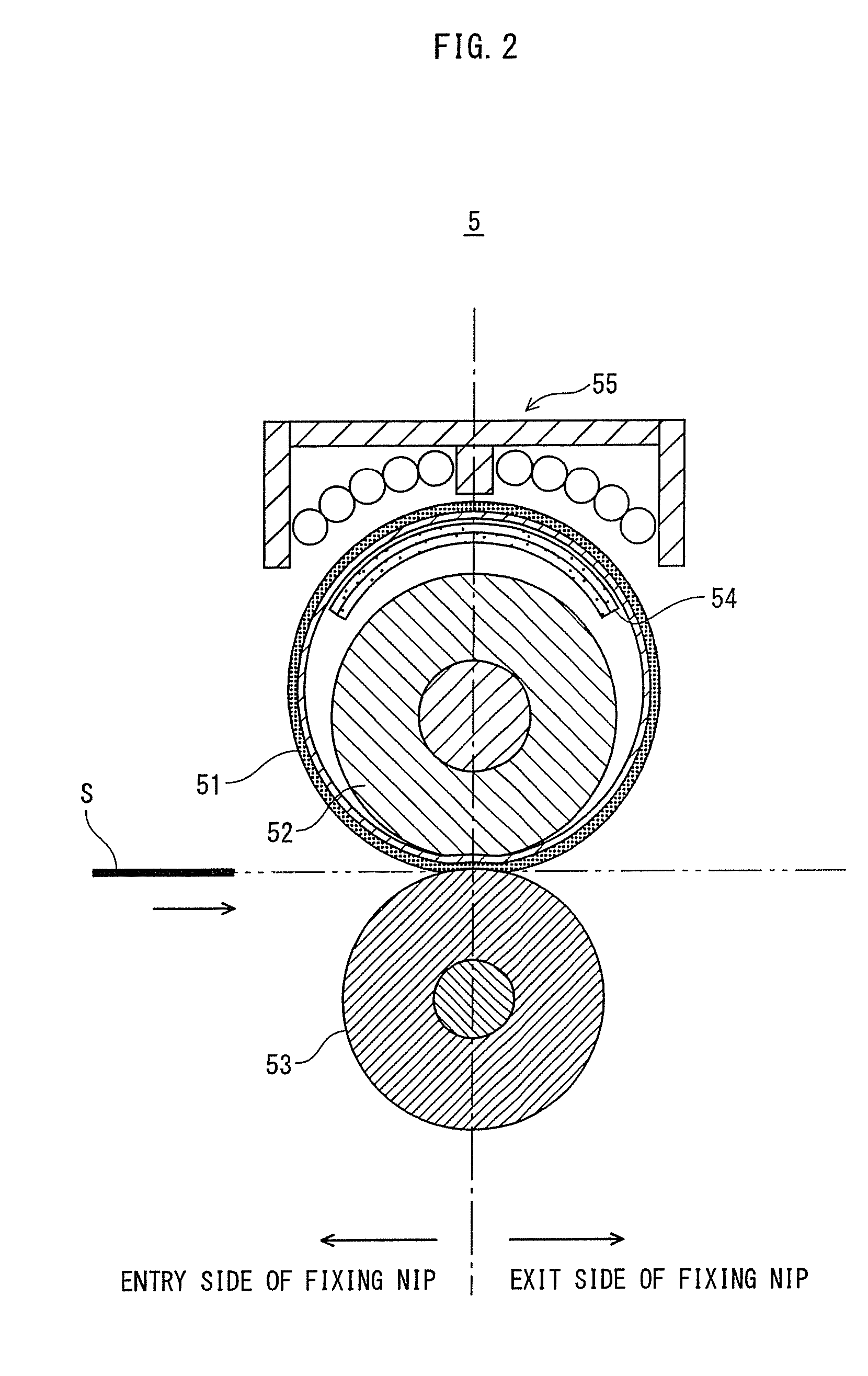 Fixing device and image formation apparatus