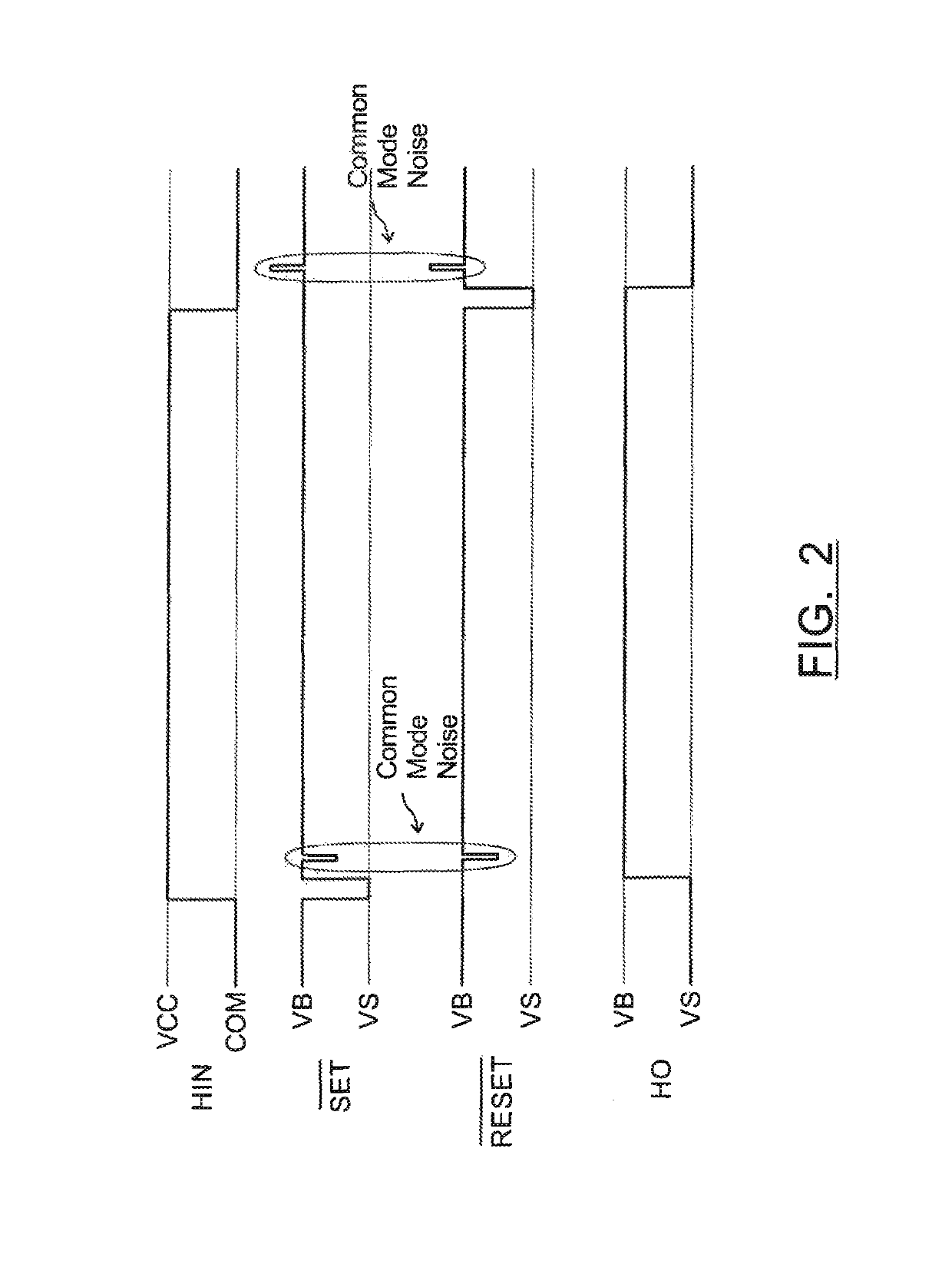 High-side power switch control circuit