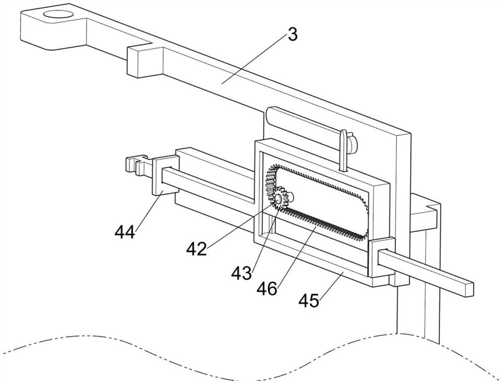 Cattle hide shoveling frame capable of fixedly scraping and preventing scratching