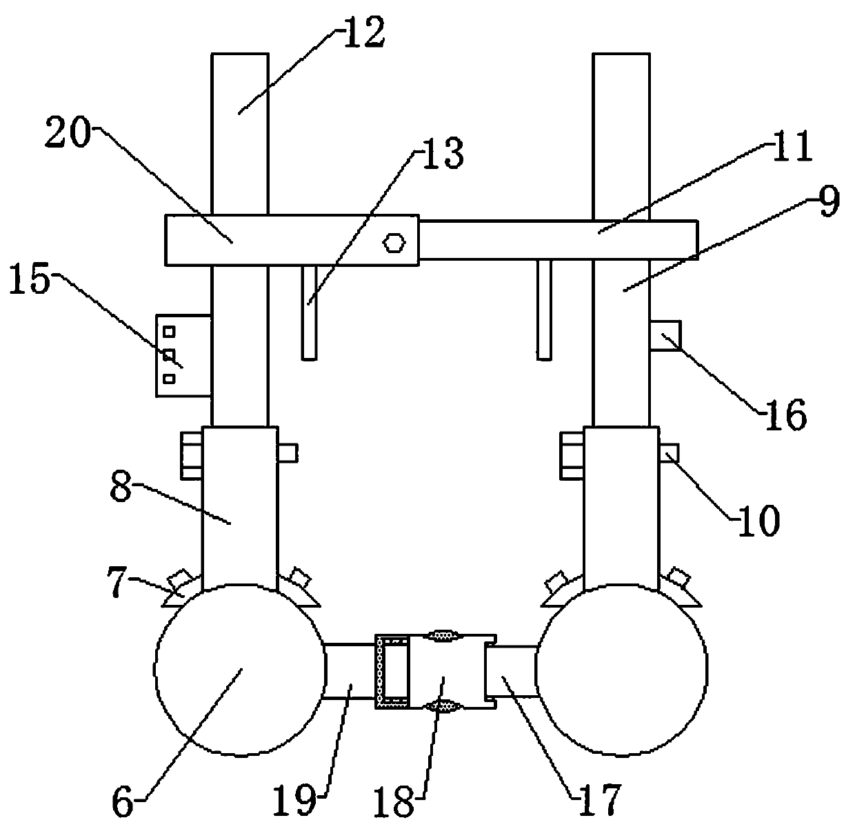 Postoperative recovery auxiliary apparatus for mammary gland diseases