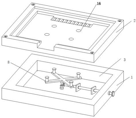 Liquid crystal display screen full-lamination jig for fertilizer applicator