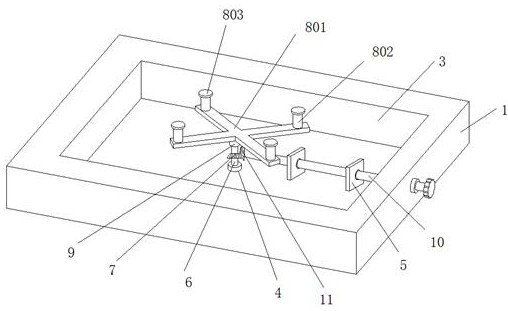 Liquid crystal display screen full-lamination jig for fertilizer applicator