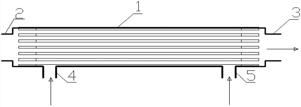 Liquid membrane extraction method by taking hollow fiber composite membrane as liquid membrane carrier