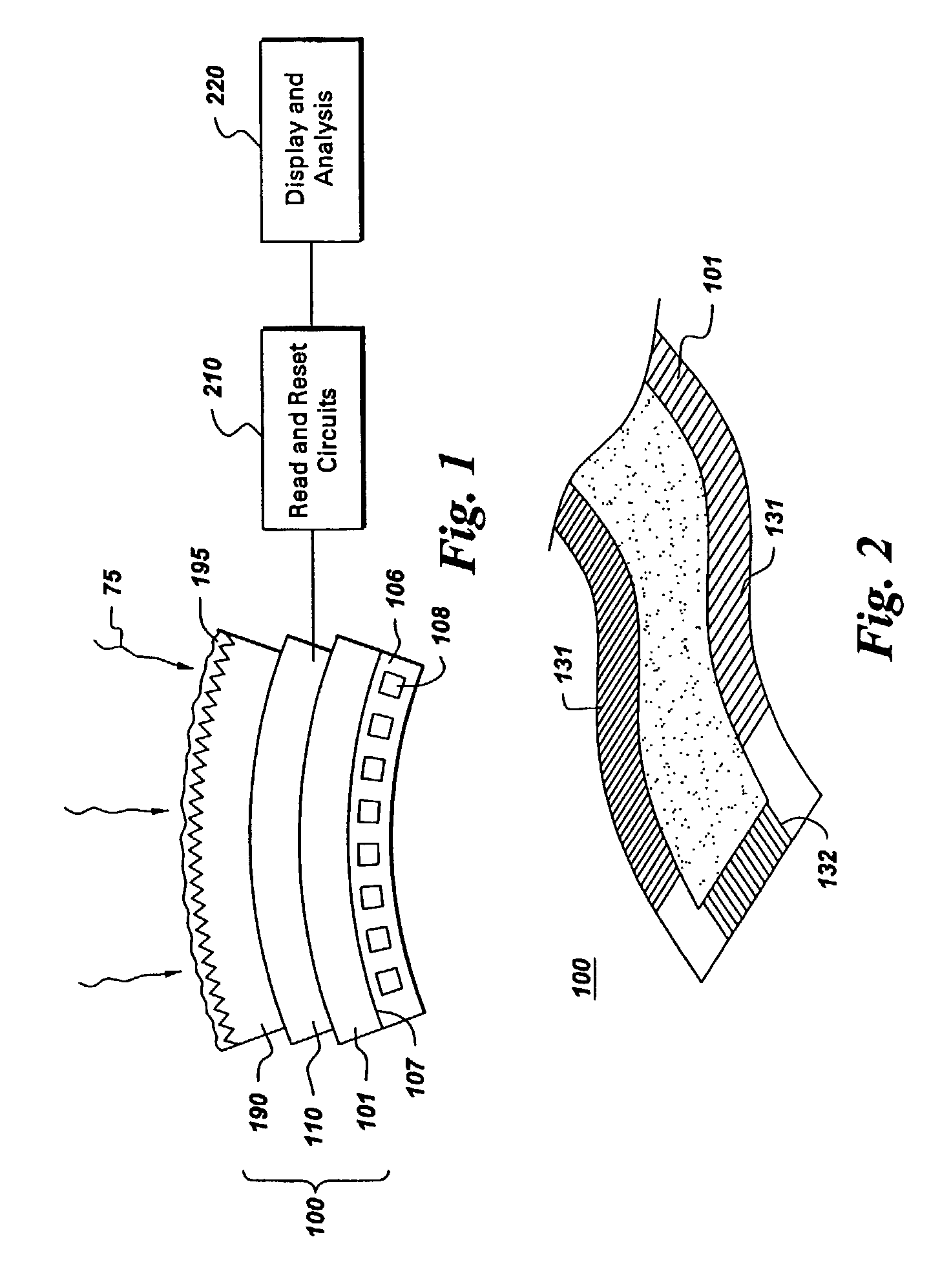 Flexible imager and digital imaging method