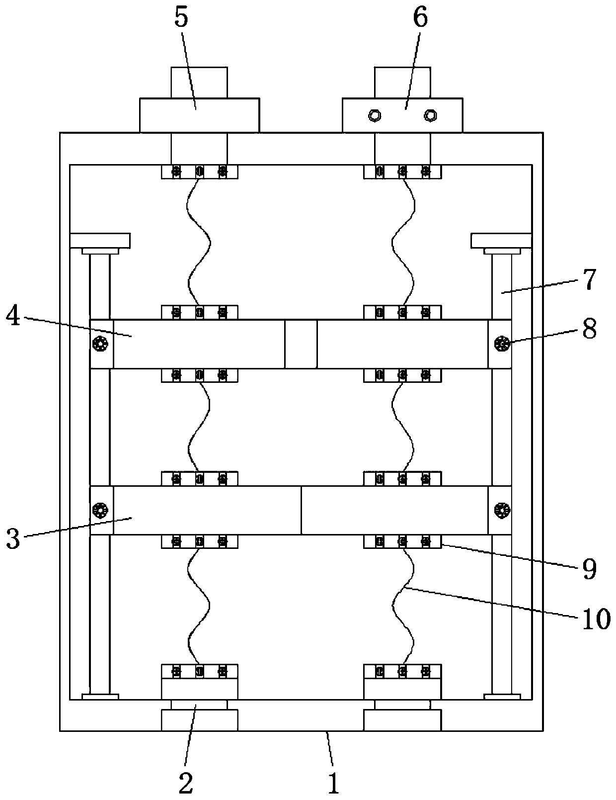 In-line fuse capable of achieving safety on-line detection