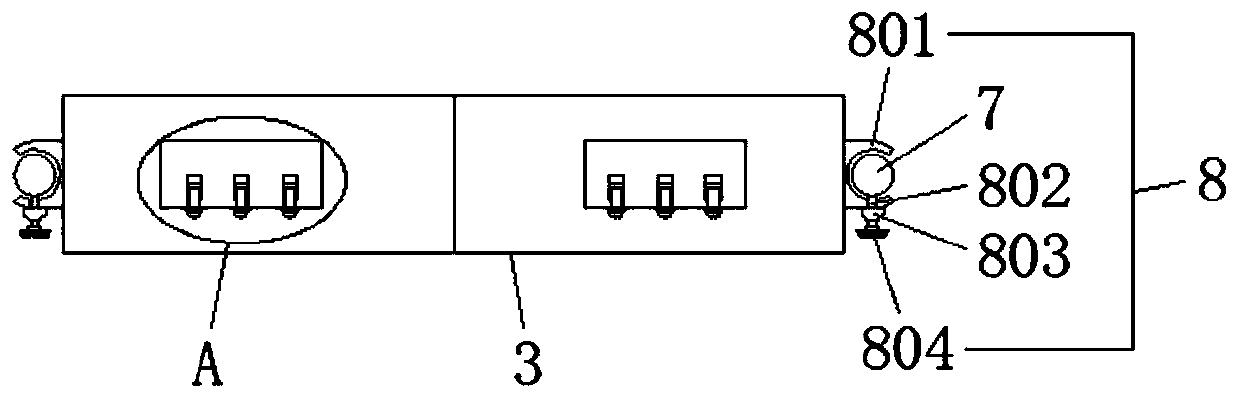 In-line fuse capable of achieving safety on-line detection