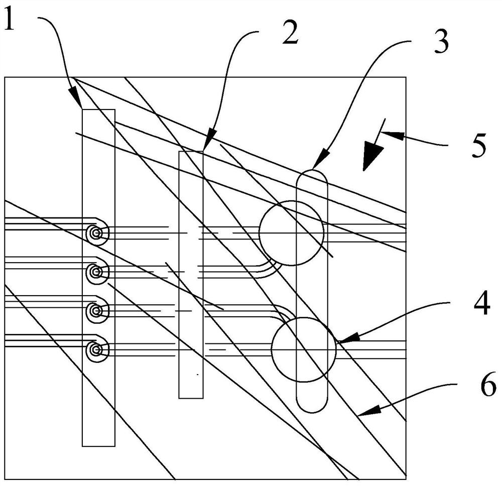 Method for comparison and selection of underground cavern group arrangement schemes under high ground stress condition