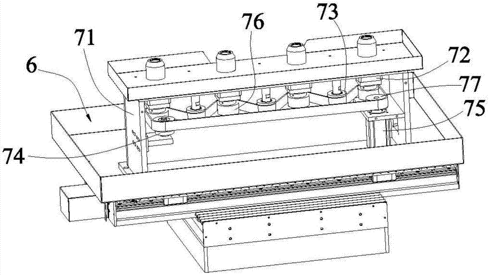 Multi-station numerically controlled side polishing machine