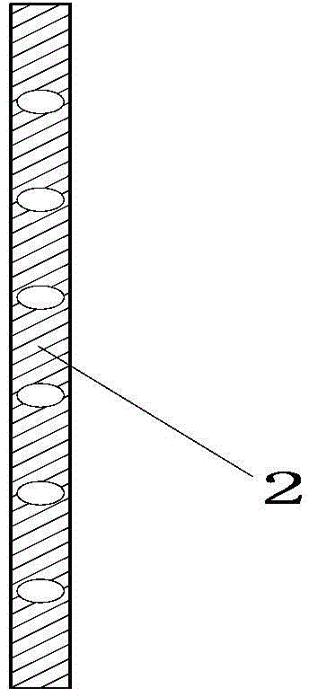 Built-in steel plate and reactive powder concrete composite shear wall