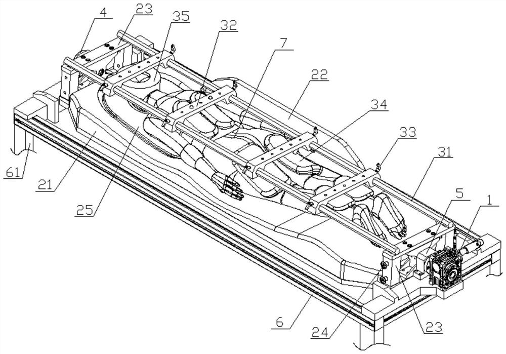 Body position overturning equipment and using method thereof