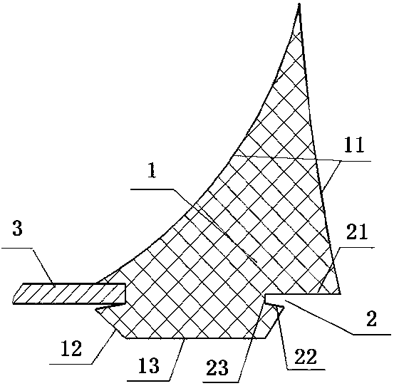 One-way sealing decoration part for oxygen cabin