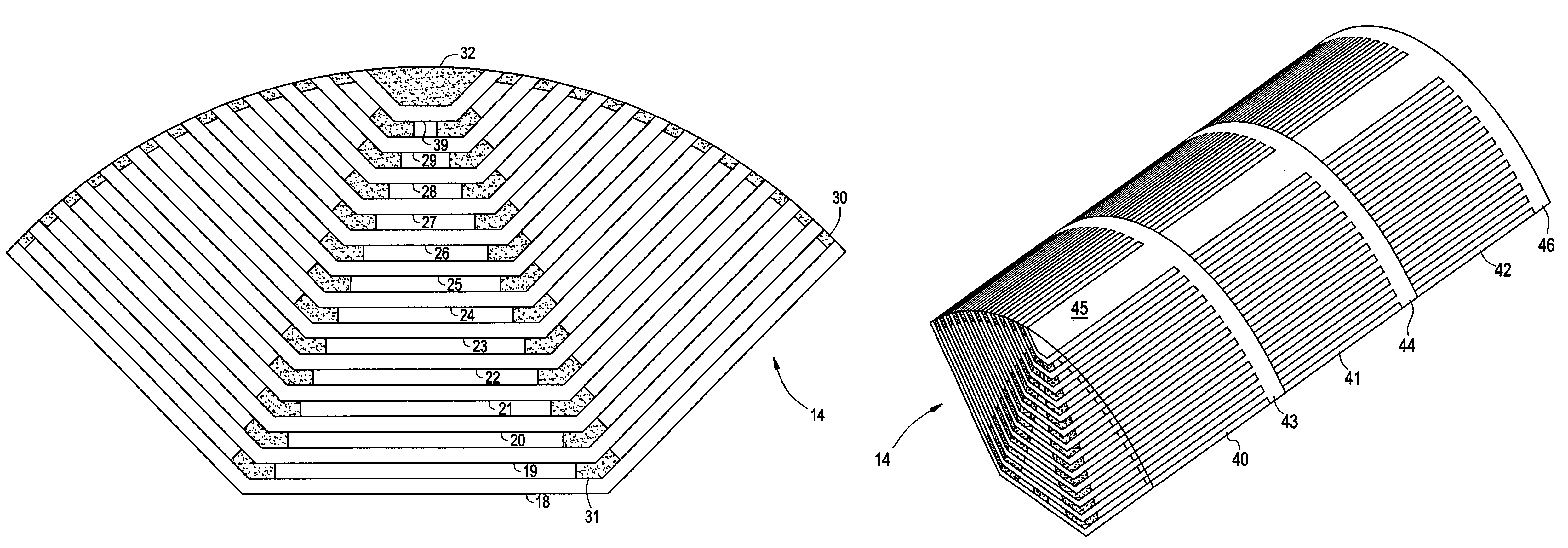 Synchronous reluctance machine with a novel rotor topology