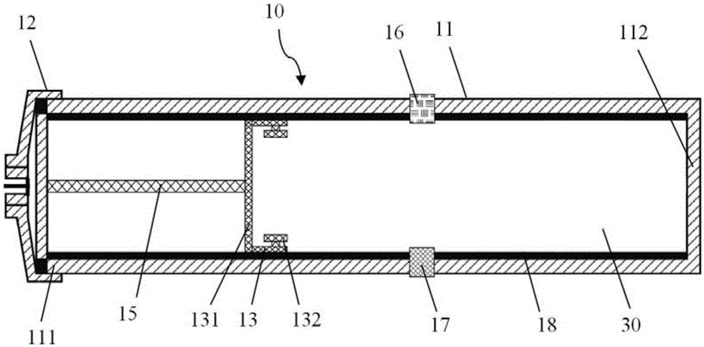 Rock sample coring device