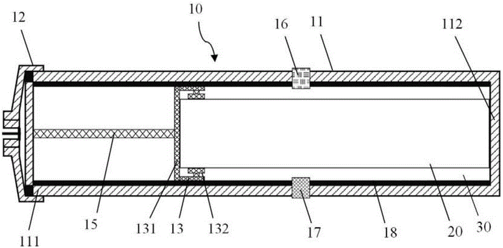 Rock sample coring device