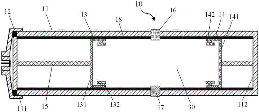 Rock sample coring device