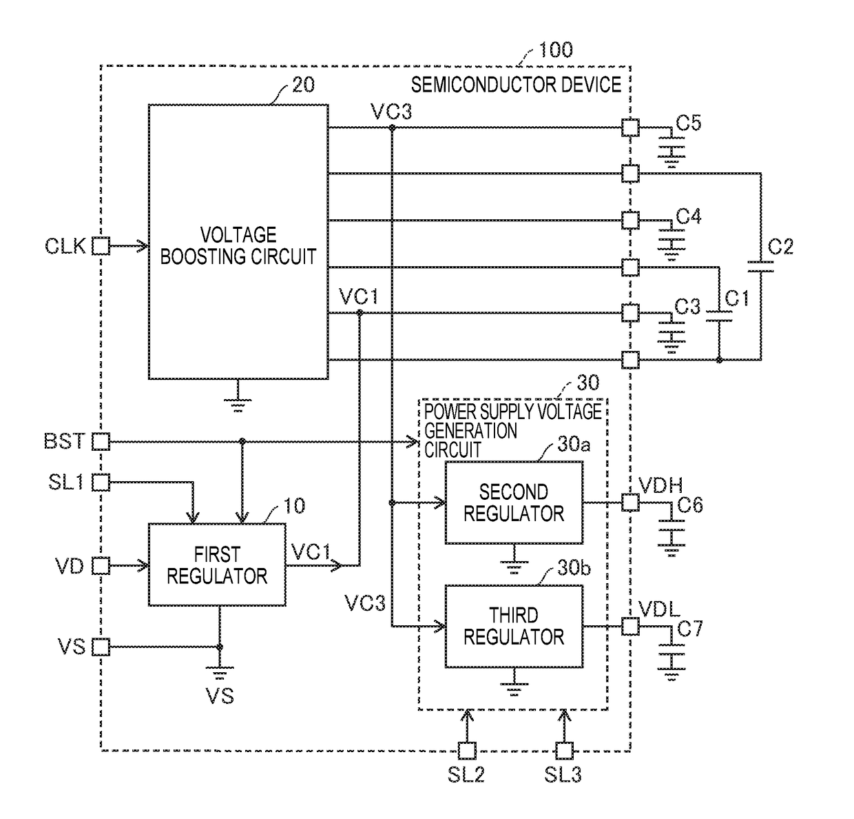 Semiconductor device, power supply circuit, and liquid crystal display device