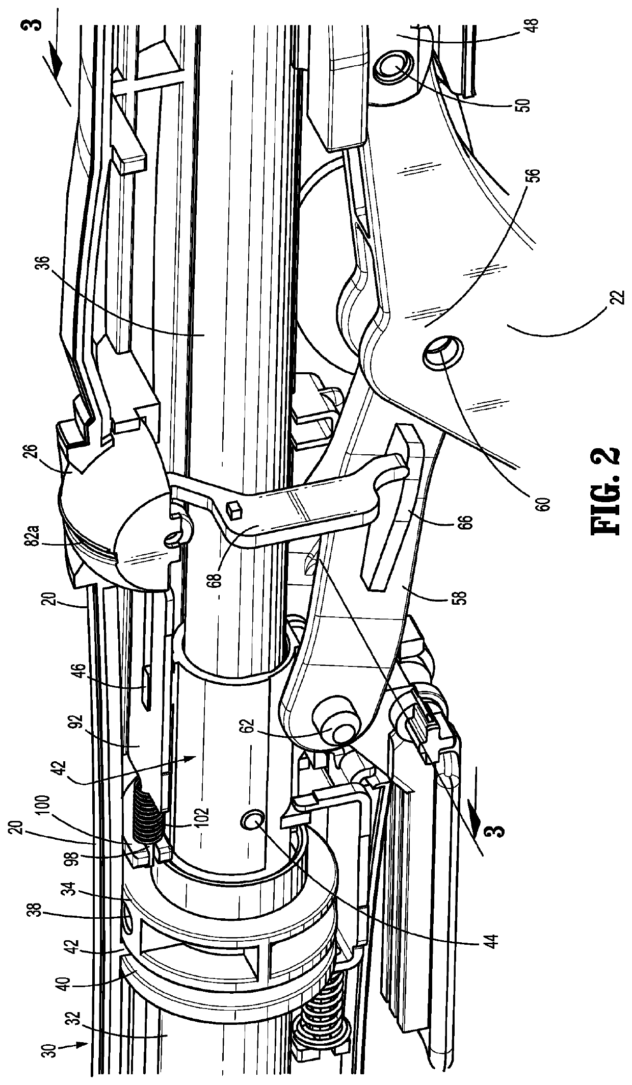 Surgical stapling device with firing indicator