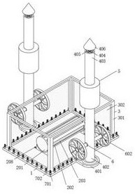 A wireless water pressure transmission device