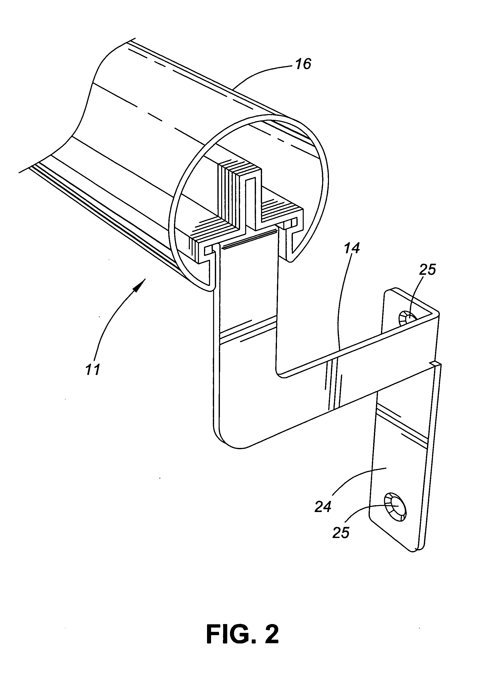 Handrail assembly and method