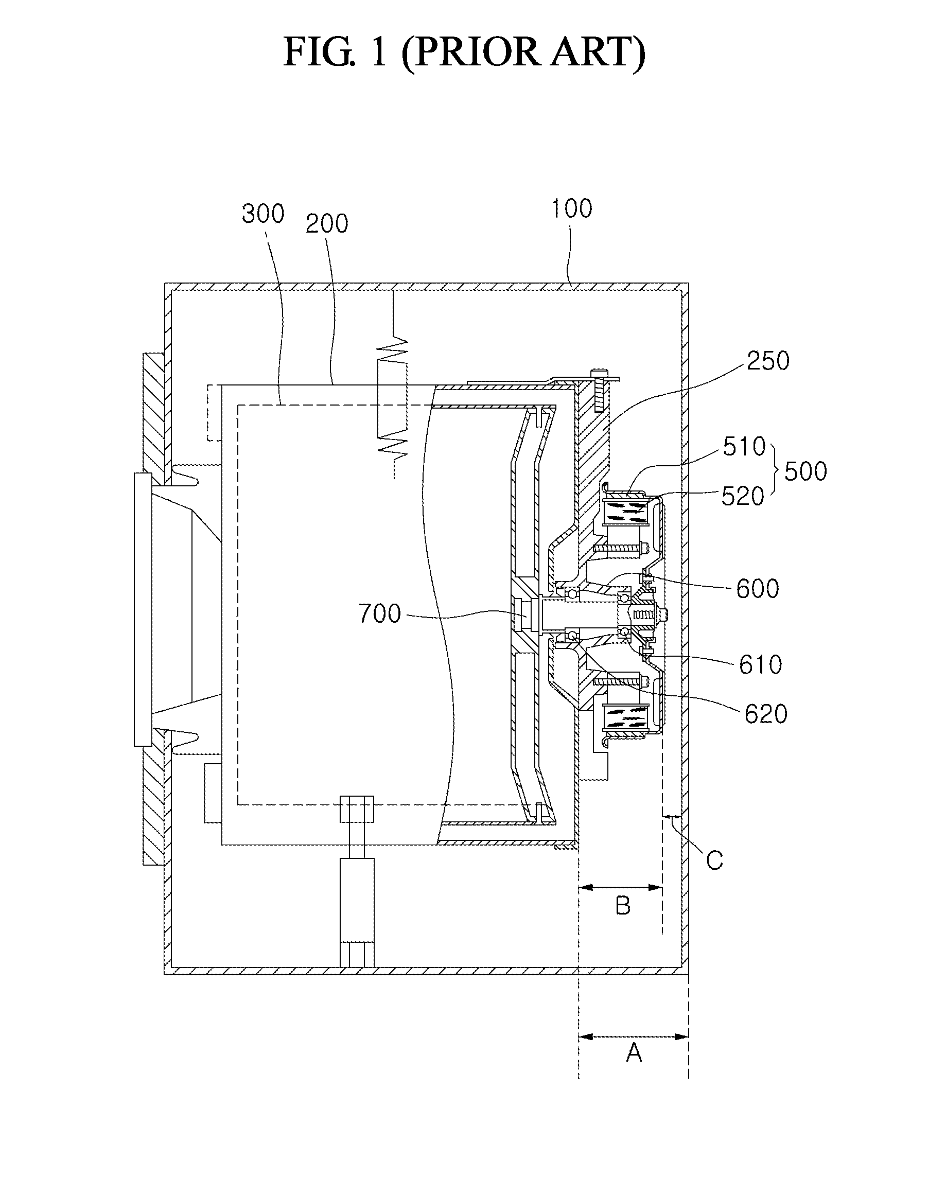 Slim type stator, slim type motor having the stator and direct drive apparatus for drum-washing machine