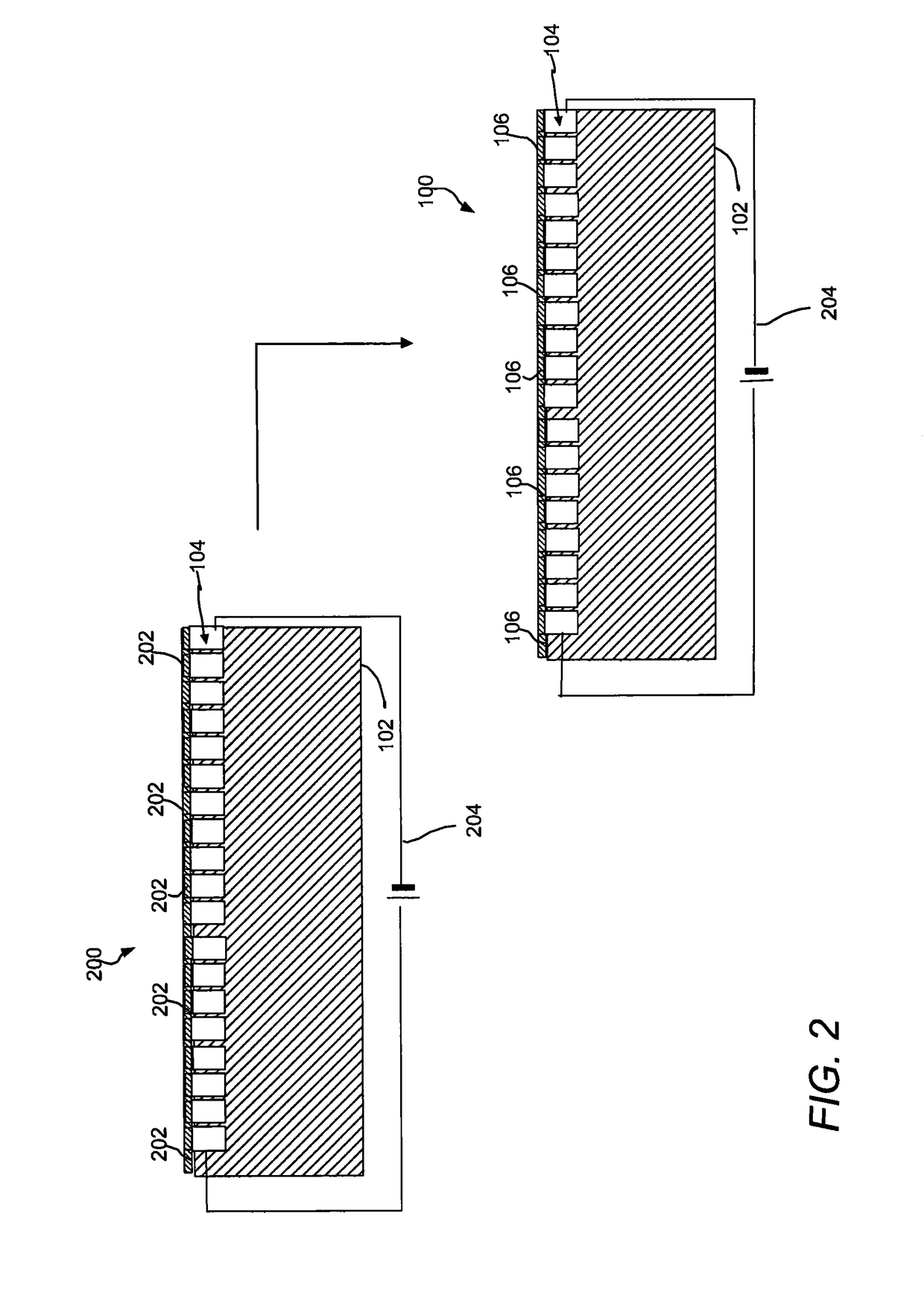 Process and material for growth of adsorbed compound via nanoscale-controlled resistive heating and uses thereof