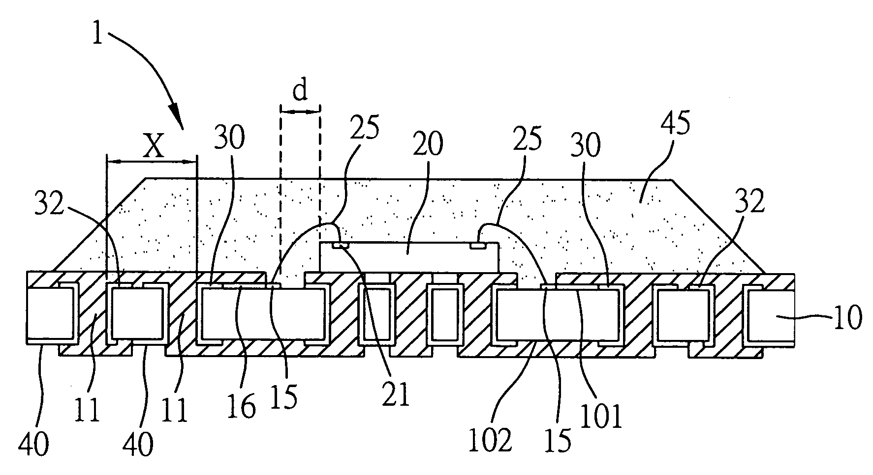 High electrical performance semiconductor package