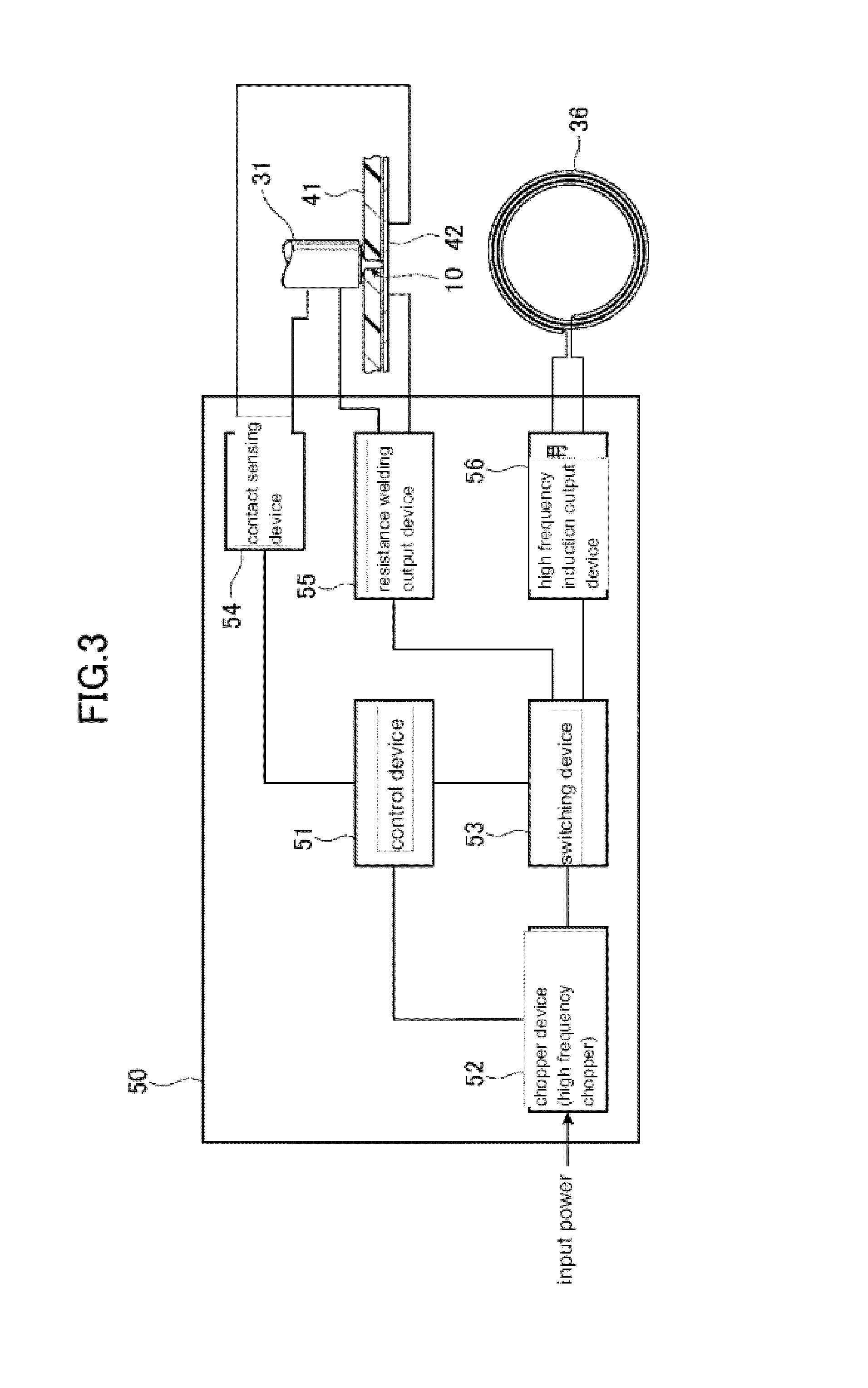 Joining device and joining method