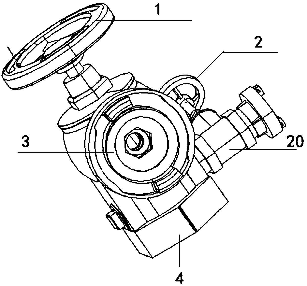 Pressure reducing and stabilizing fire hydrant with self-rescue turntable outlet