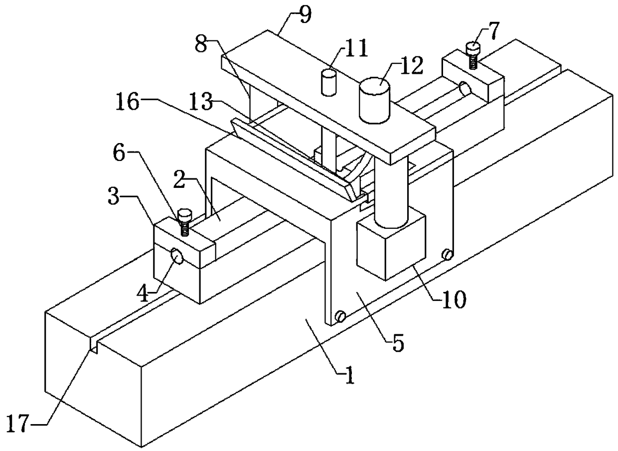 Welding device for building reinforcing steel bar precise localization