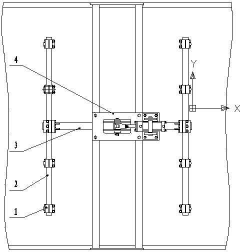 Rocking pneumatic impact machine