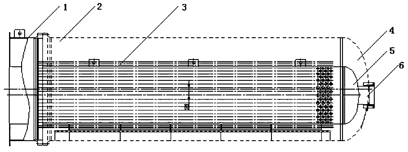 Extractable fire cylinder smoke tube