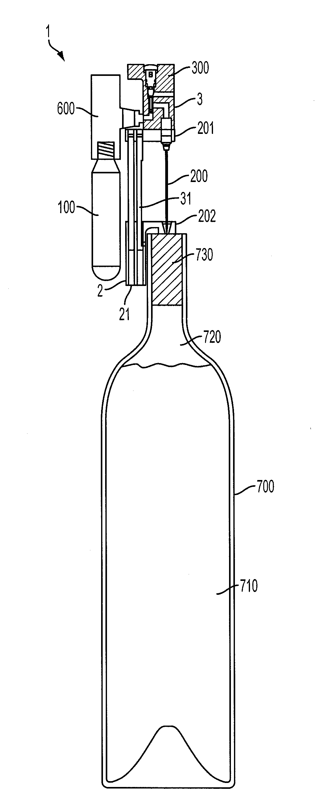 Method and apparatus for beverage extraction with a multi-function valve