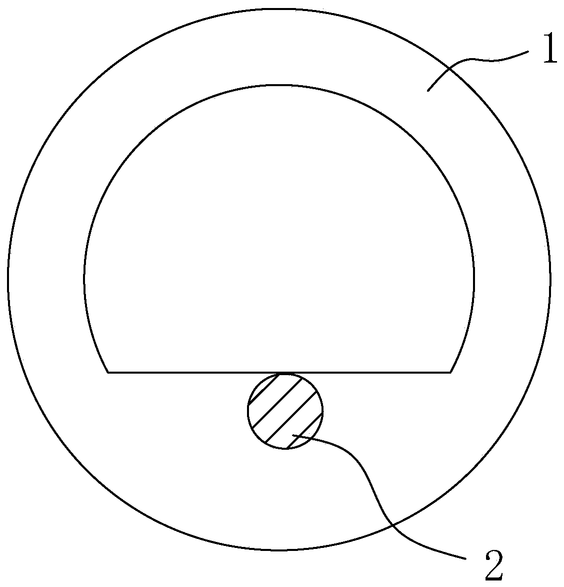 Extended pipe with continuous positive pressure and liquid stop clip with extended pipe