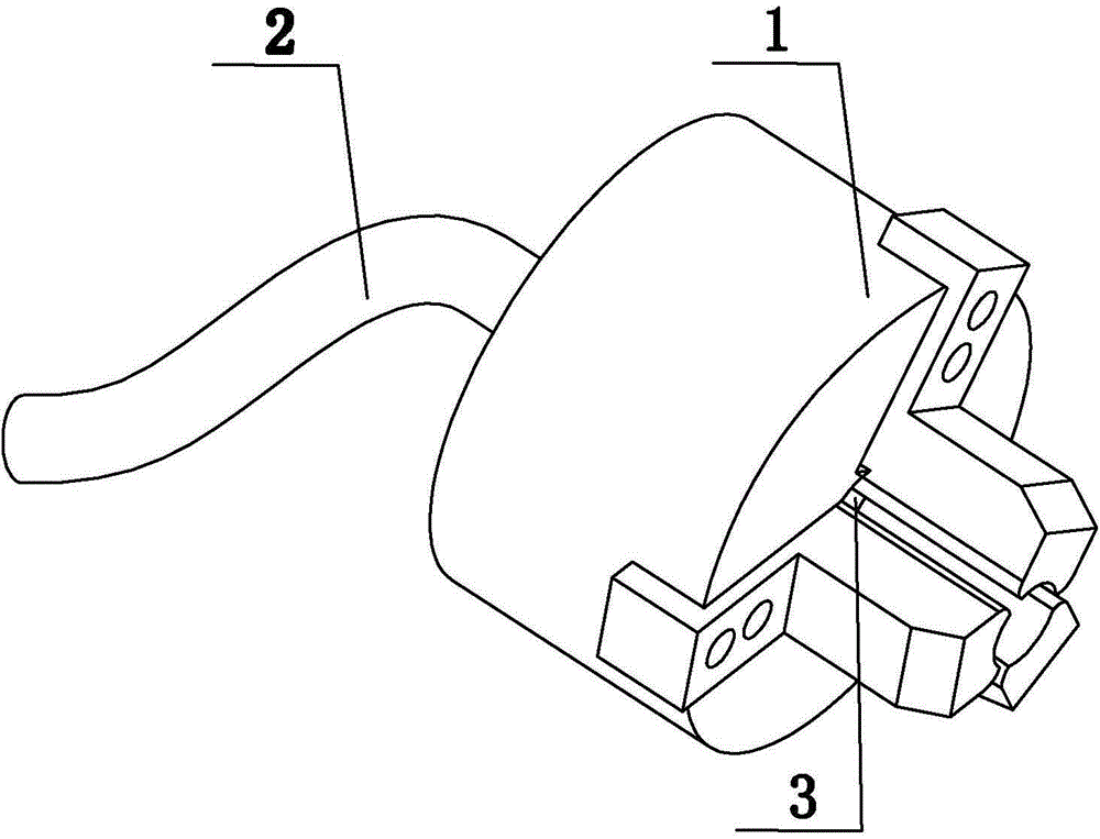 Cutting fluid spraying device for OCV valve