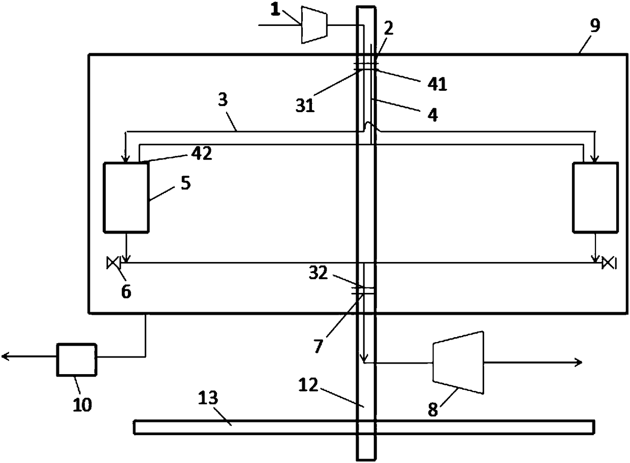 Gas power device and method