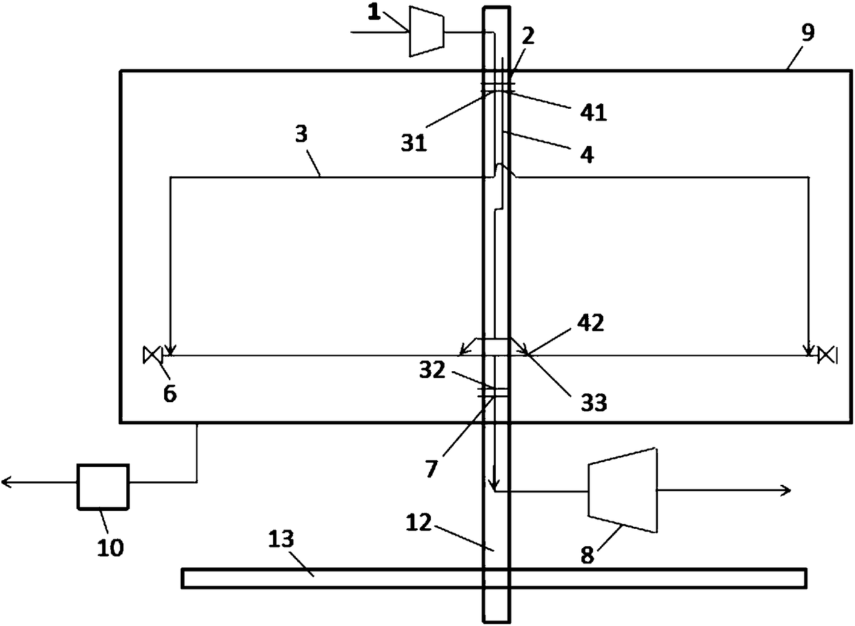 Gas power device and method