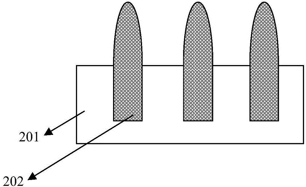 Method for manufacturing transistor based on embedded-type metal nano point and manufactured product