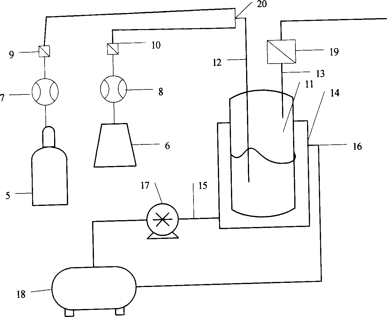 Bioreactor system for nerve stem cell to amplify in large scale and long time