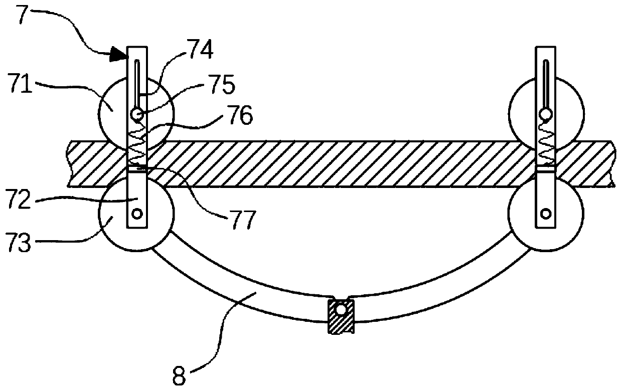 Composite aluminum tube bending machine with clamping and turning mechanism