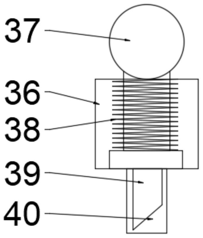 Rust removal device for mechanical production