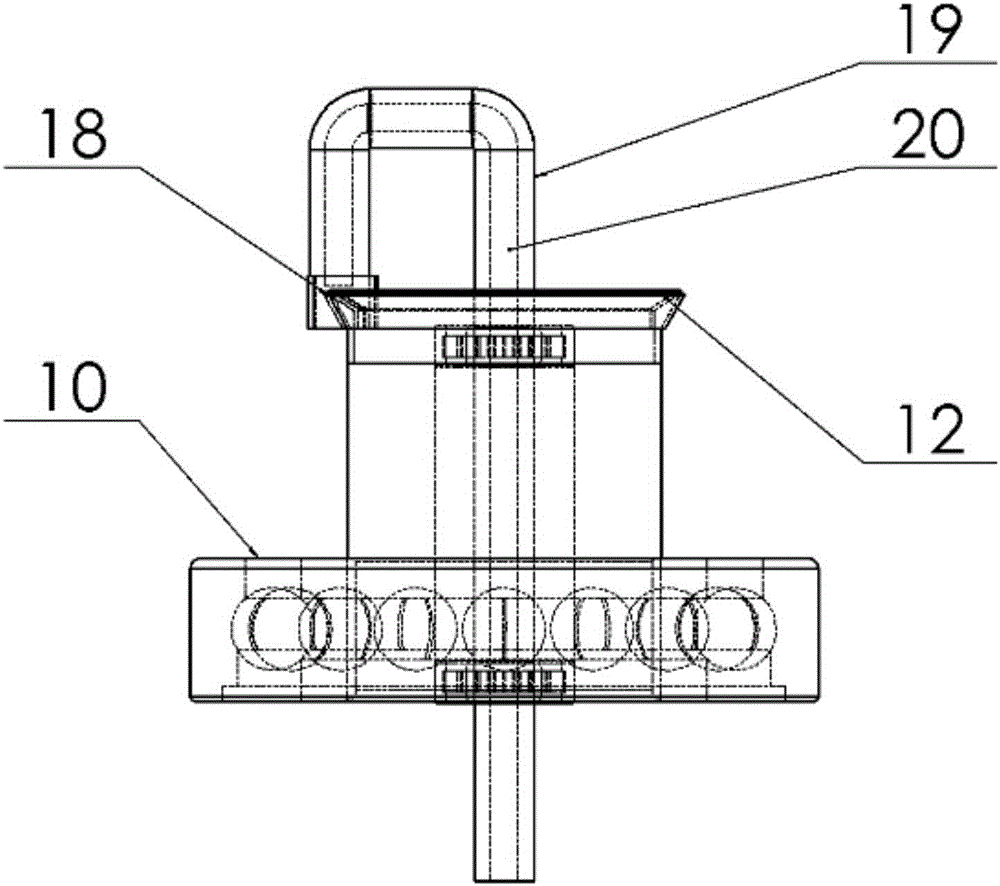 Circular revolving brush electrostatic spinning device and use method of same