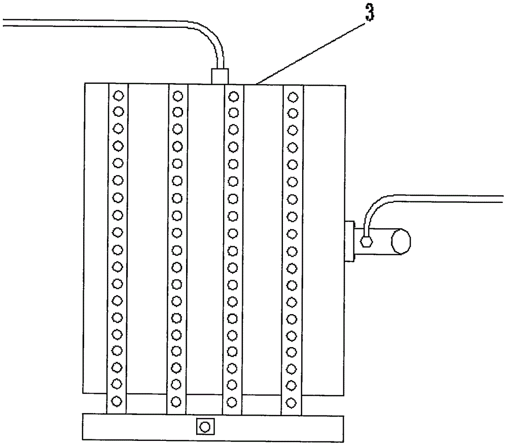 Blade type concrete spraying machine