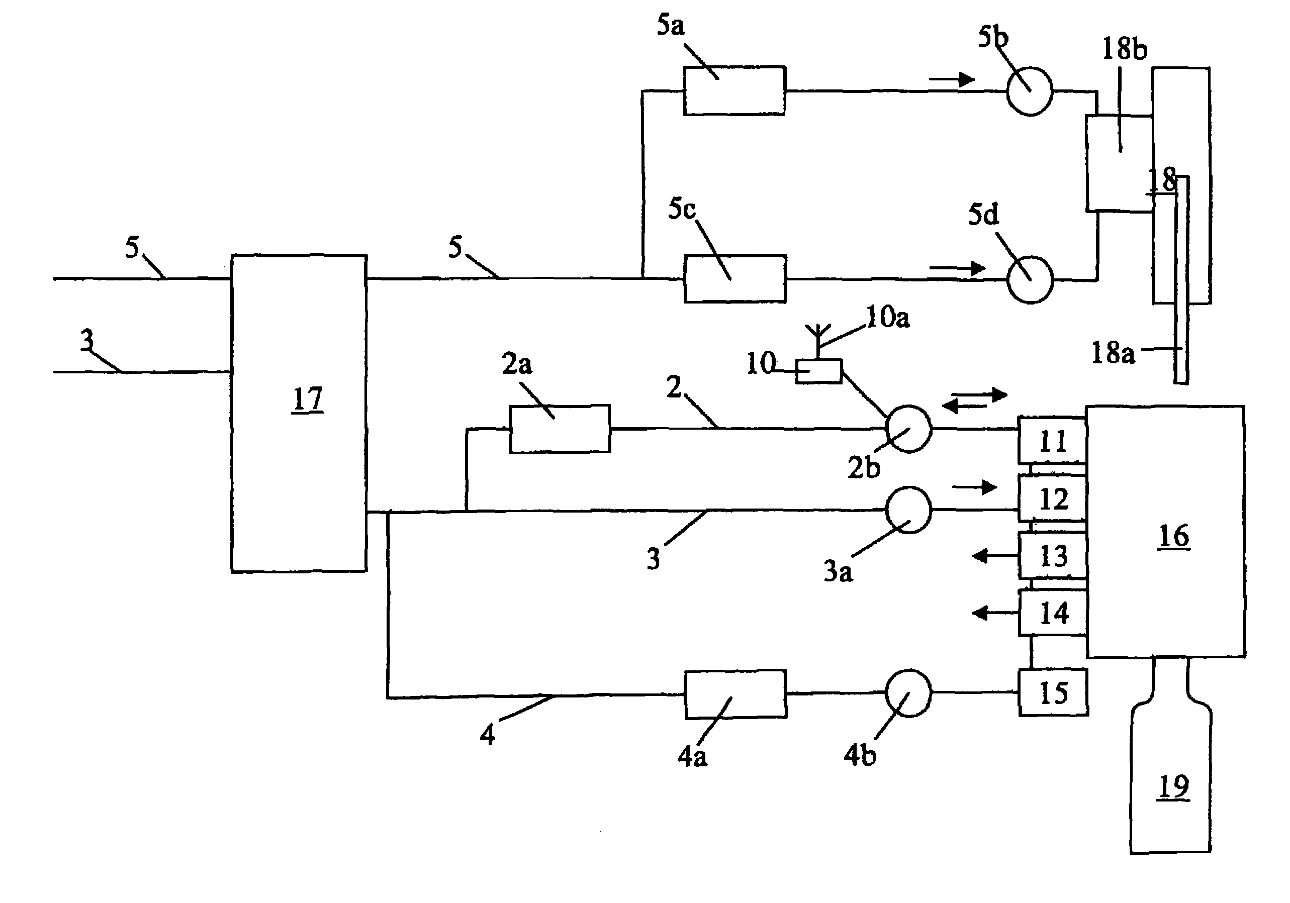 Air recirculation in a blow molding process