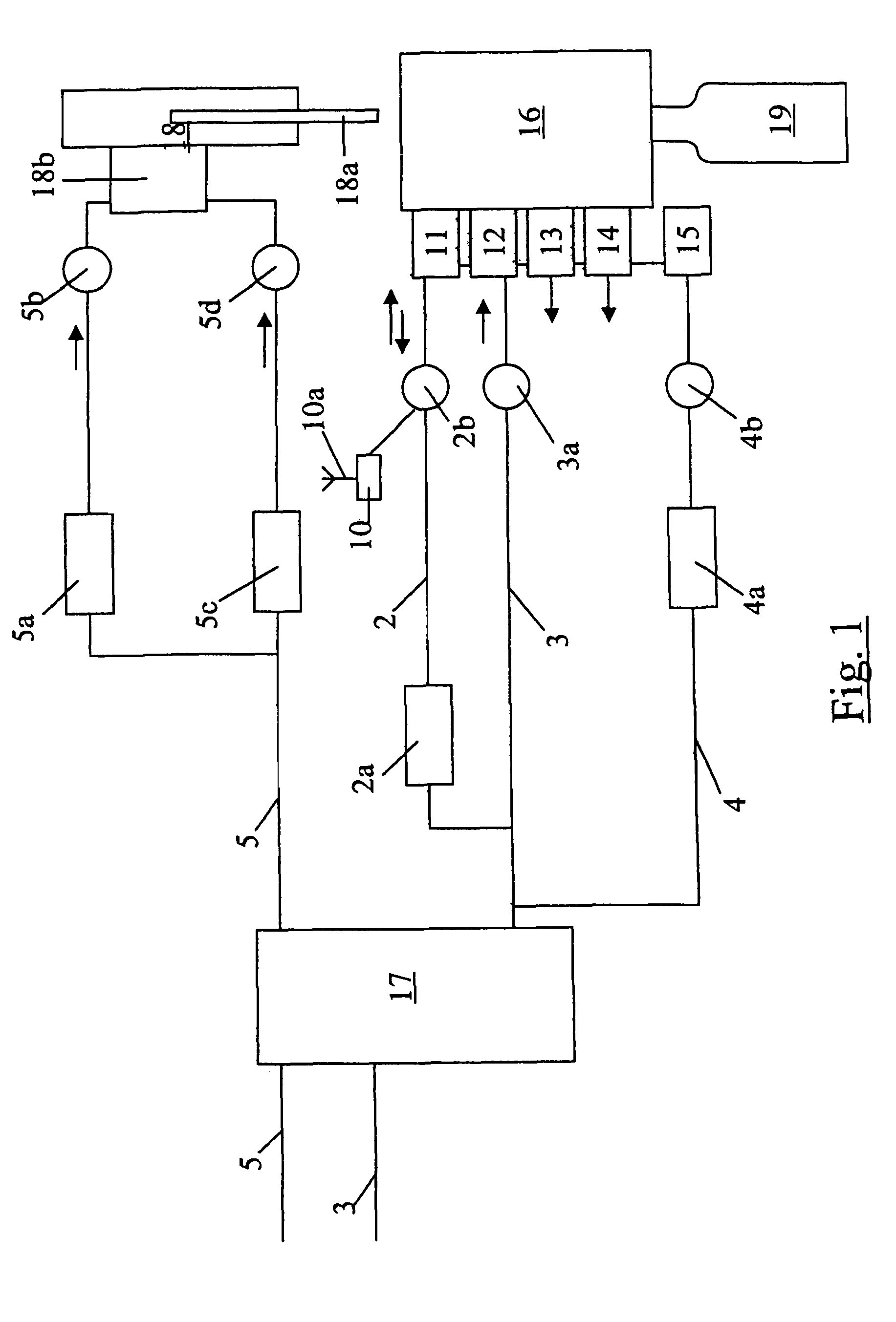 Air recirculation in a blow molding process