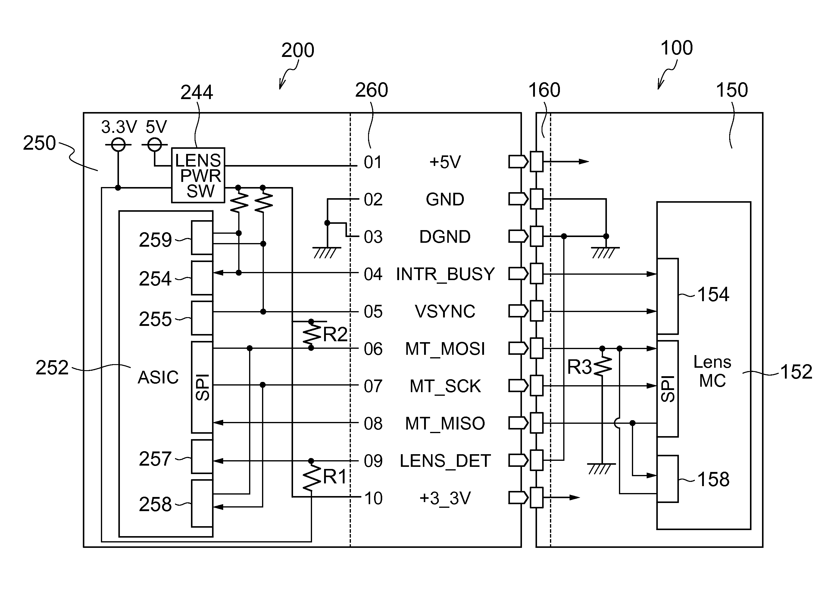 Interchangeable lens camera, camera body, lens unit, and busy signal control method