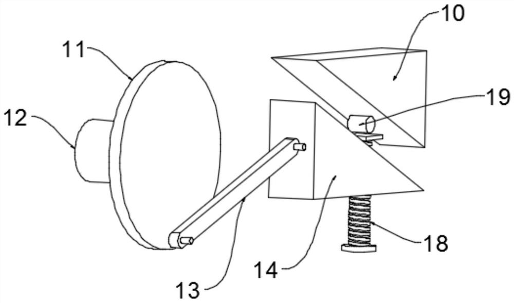 Swing sand screening device for buildings