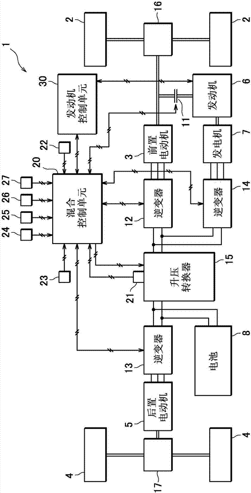 Travel driving apparatus of vehicle